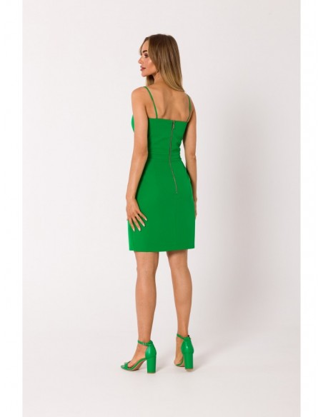 M744 Cocktail mini dress - green