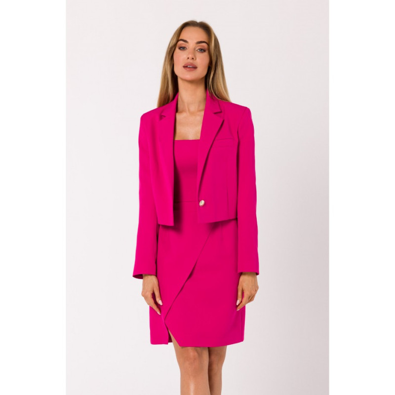 M745 Cropped blazer - fuchsia 2
