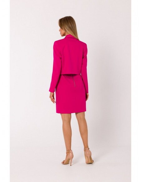 M745 Cropped blazer - fuchsia