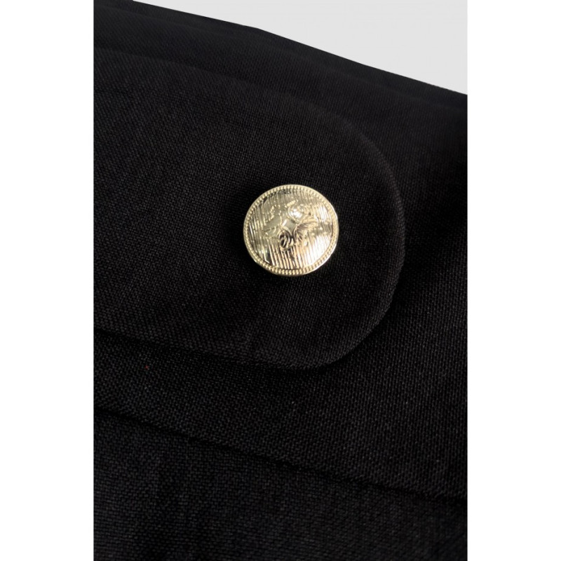 B265 High waisted flared skirt - black 2