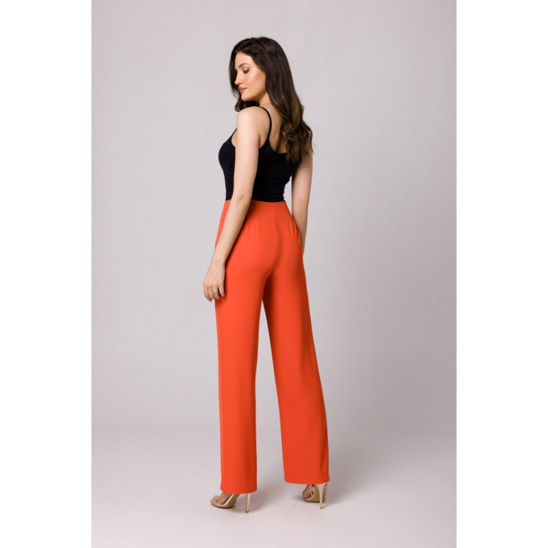 K162 Highwaisted trousers - coral 2