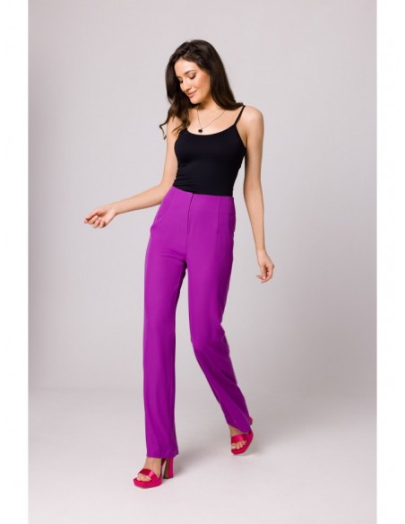 K162 Highwaisted trousers - lavender