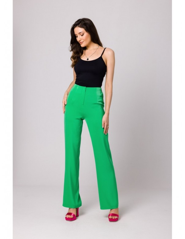 K162 Highwaisted trousers - green