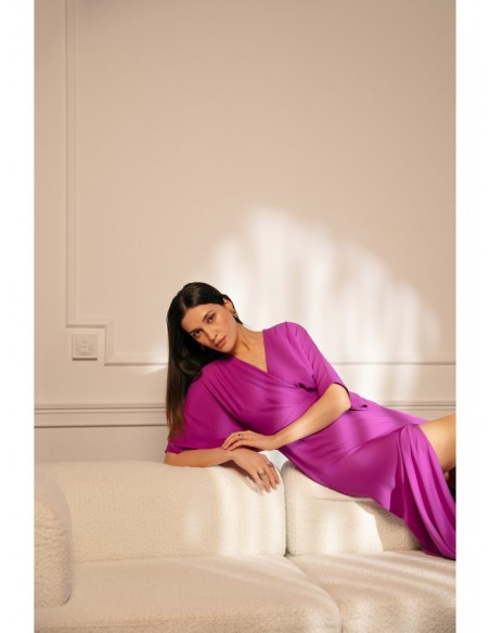 K163 Maxi dress - lavender