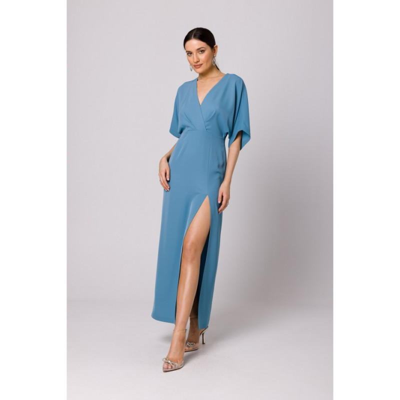 K163 Maxi dress - sky blue 2