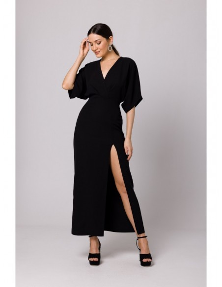 K163 Maxi dress - black