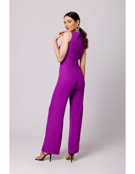 K164 Jumpsuit - lavender