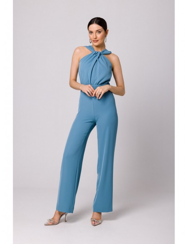 K164 Jumpsuit - sky blue