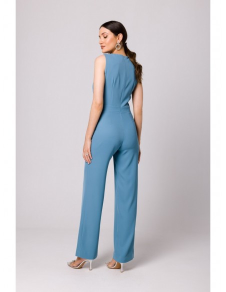 K164 Jumpsuit - sky blue