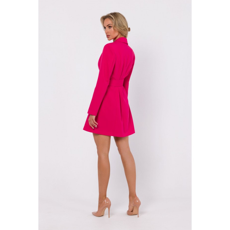 M749 Blazer dress with belt - pink 2