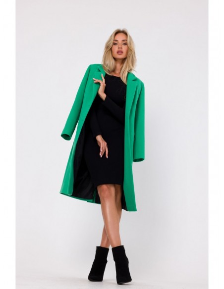 M758 Button down coat - green