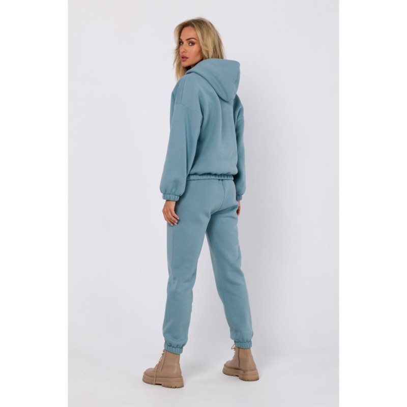 M759 Hooded pullover top - agave 2