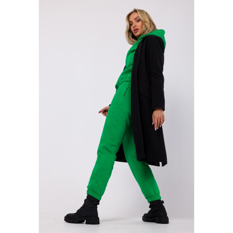 M760 Jogger trousers with front stitching - green 2