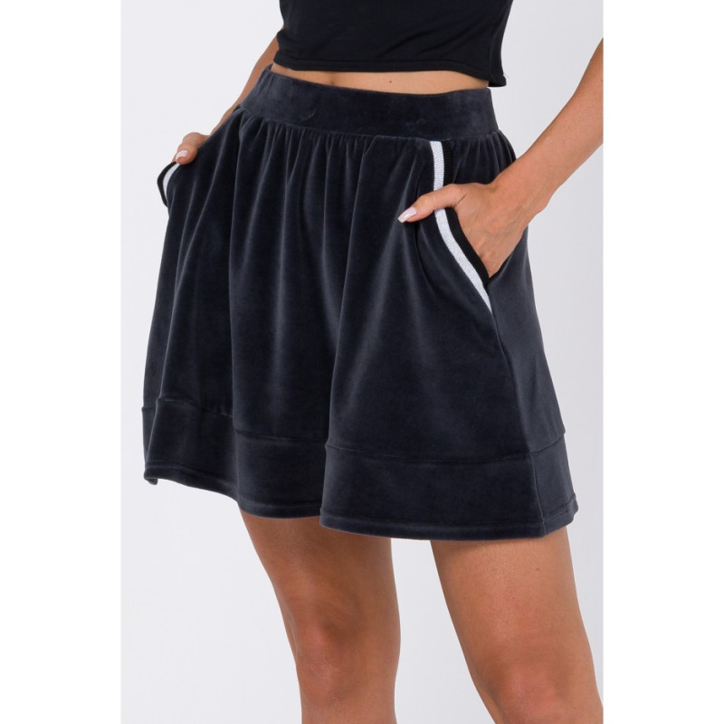 M768 Velvet skirt - graphite 2