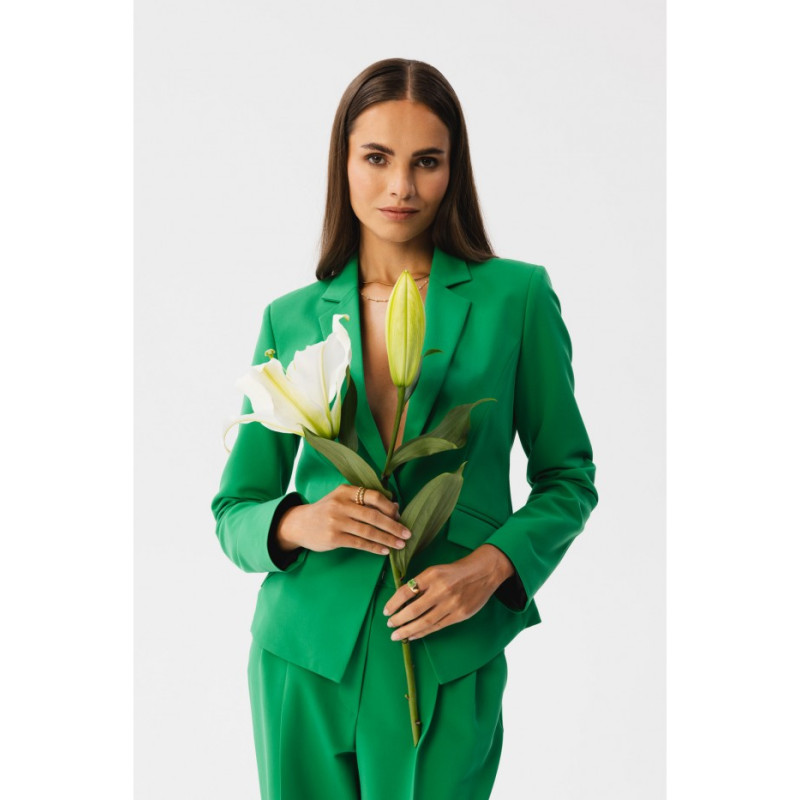S353 Tailored single button blazer - green 2