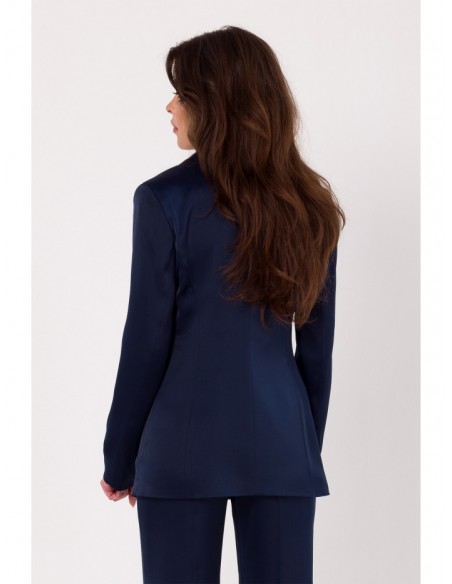 K173 Fancy blazer - navy blue