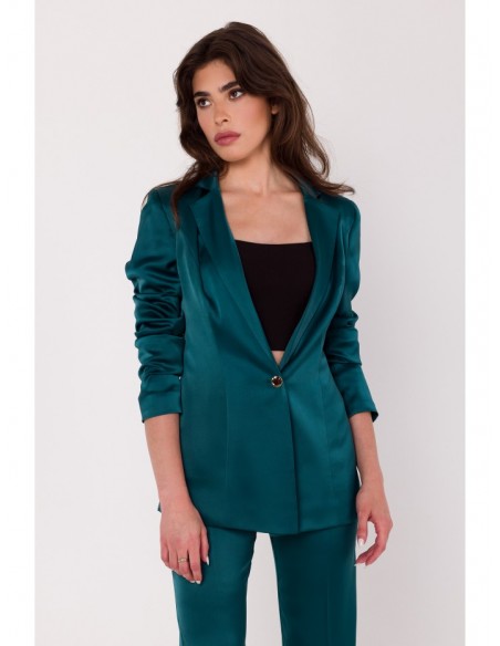 K173 Fancy blazer - green