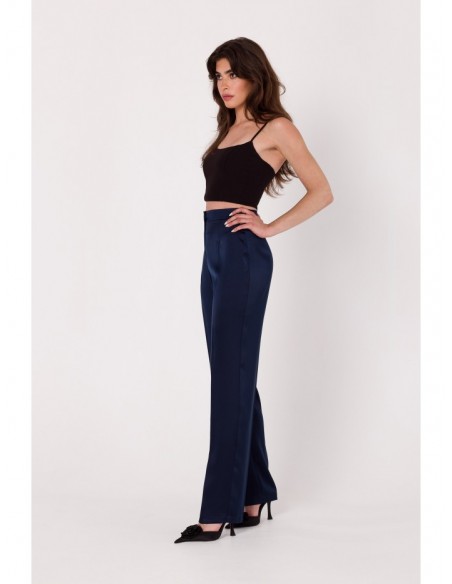 K174 Fancy trousers - navy blue