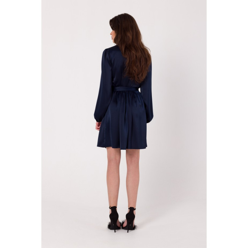 K175 Flared dress - navy blue 2