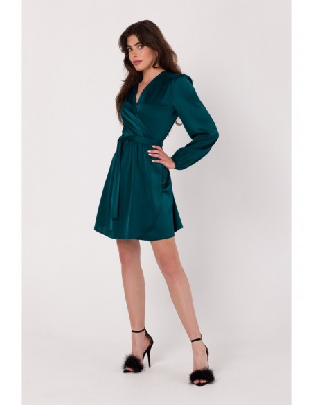 K175 Flared dress - green