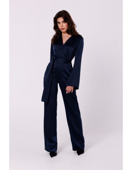 K171 Fancy jumpsuit - navy blue