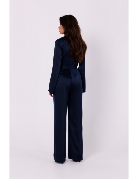 K171 Fancy jumpsuit - navy blue