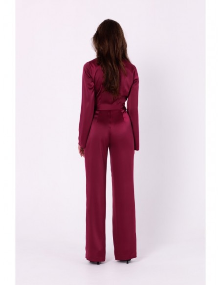 K171 Fancy jumpsuit - maroon