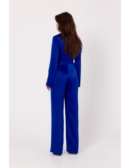 K171 Fancy jumpsuit - sapphire