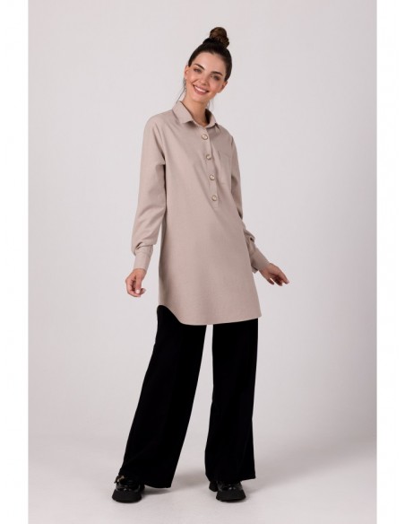 B276 Shirt tunic - beige