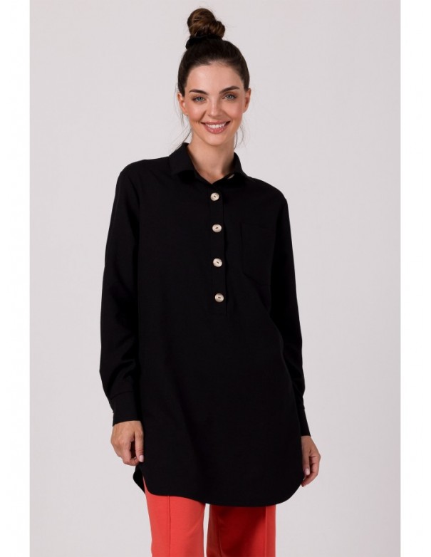 B276 Shirt tunic - black