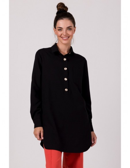 B276 Shirt tunic - black