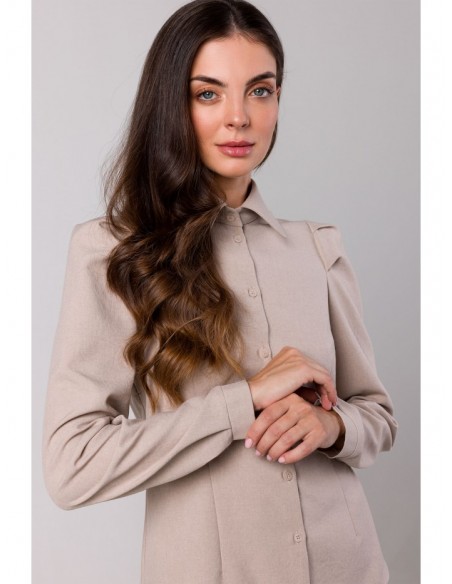 B277 Buttoned shirt - beige