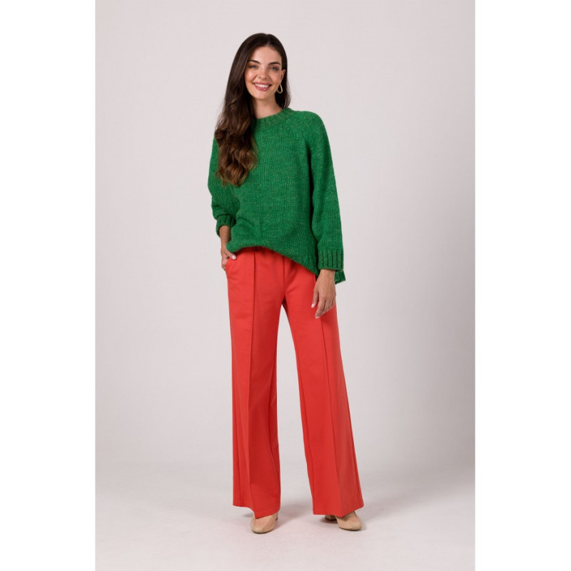 BK105 Pullover batwing sweater - emerald 2