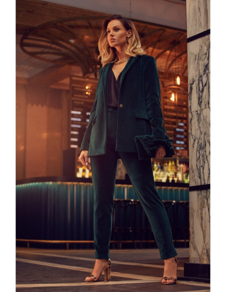 M644 Velvet trousers - green M644 Velvet trousers - green