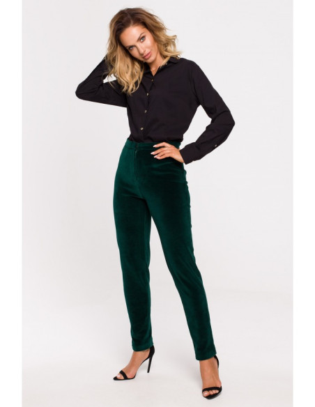 M644 Velvet trousers - green M644 Velvet trousers - green