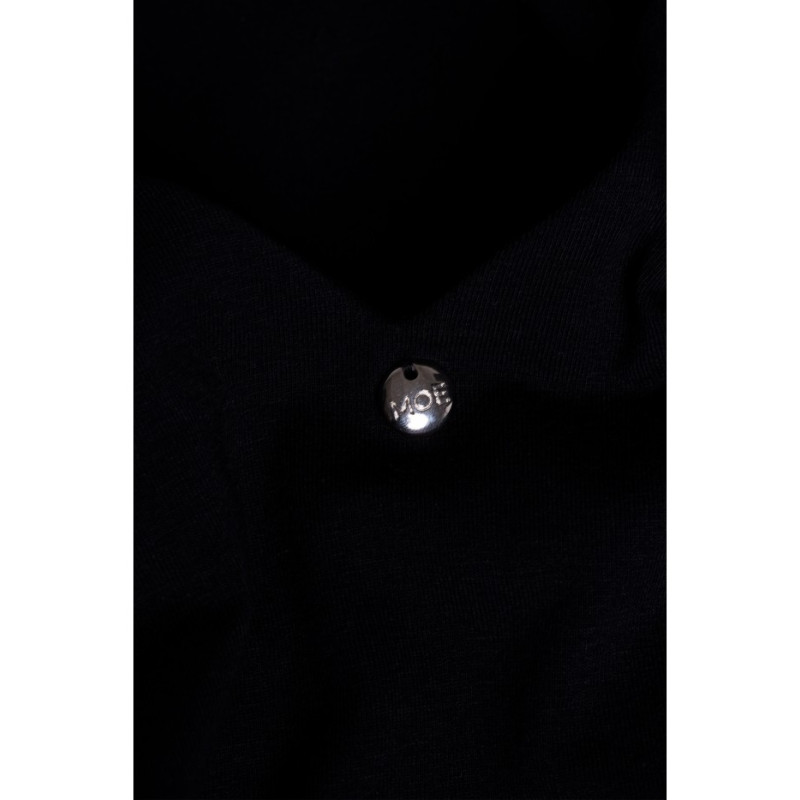 M791 Deep V-neck maxi dress - black 2