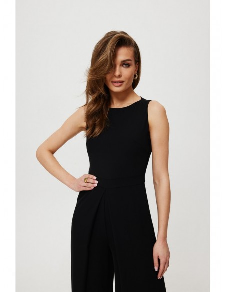 K184 Wide leg jumpsuit - black