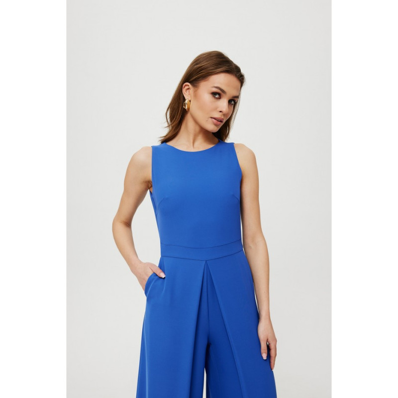 K184 Wide leg jumpsuit - blue 2