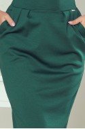  144-8 Dress midi SARA - green color 