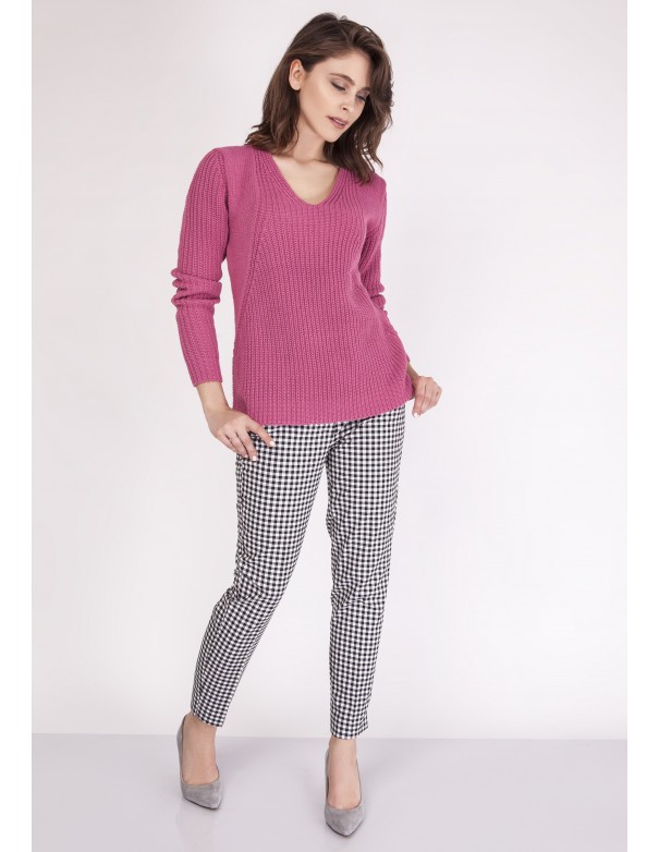 Sweter Victoria SWE 123 Różowy 