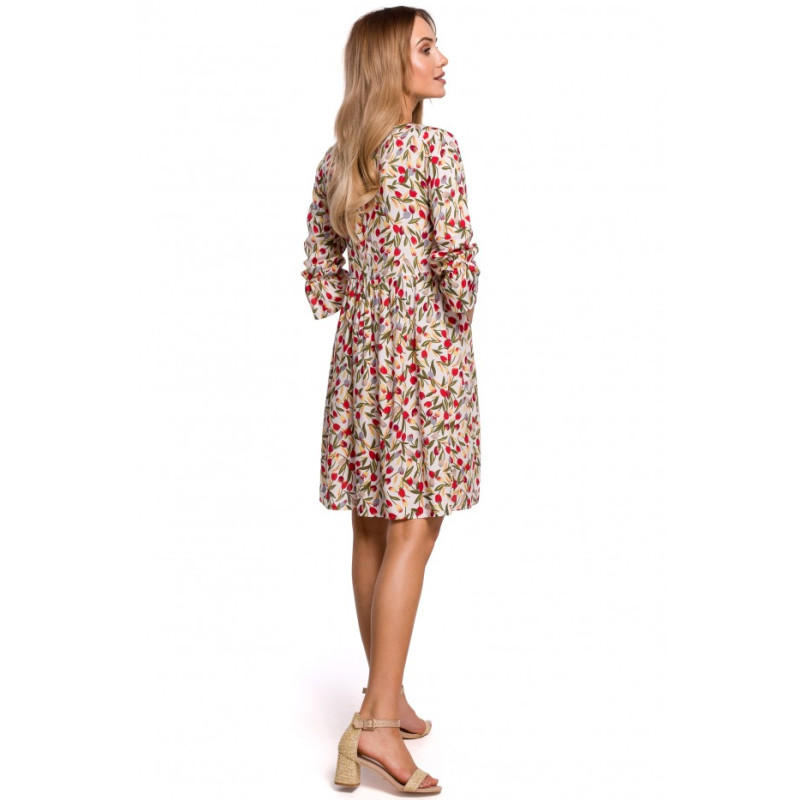 M521 Frilled sleeve dress - model 5 2