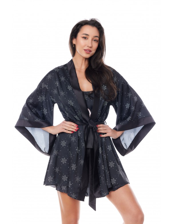 Peniuar Aster Robe Black