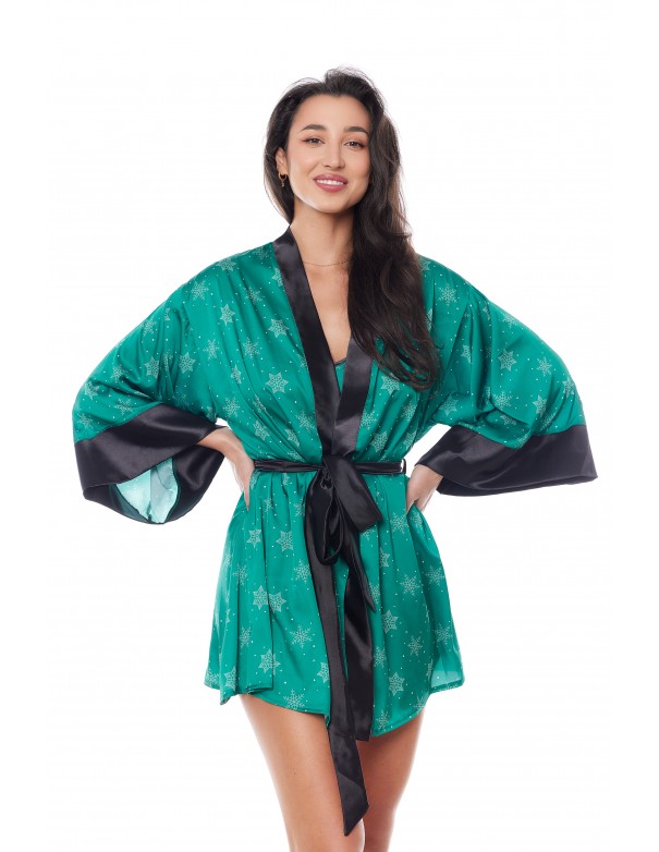 Peniuar Aster Robe Green