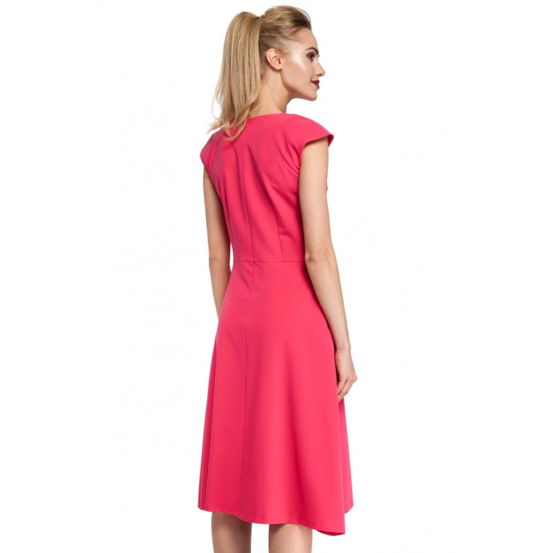M296 Inverted pleat dress - pink 2