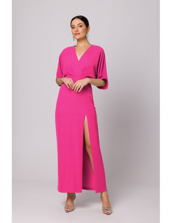 K163 Maxi dress - fuchsia