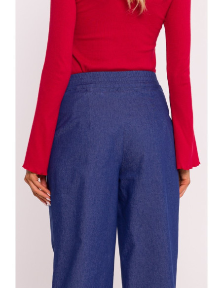 M799 Wide leg trousers - blue