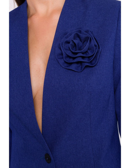 S370 Flower blazer - blue