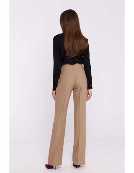 S371 Bootcut trousers - beige