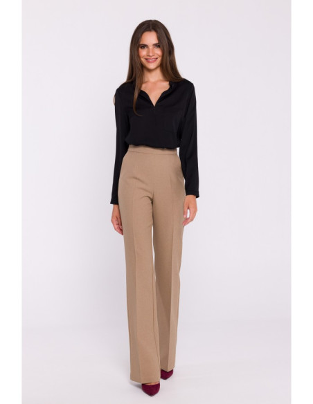 S371 Bootcut trousers - beige