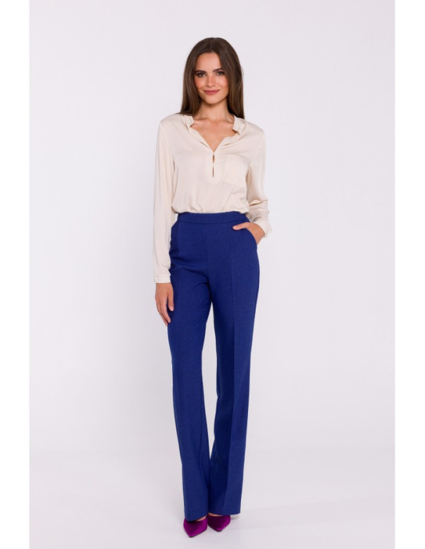 S371 Bootcut trousers - blue